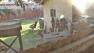 An altar in a Pasadena backyard where a human skull and other human bones were believed to be found is seen on Sunday, Feb. 17, 2013.