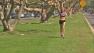 Marathon runner Julie Weiss is seen running in this photo from Friday, March 15, 2013.