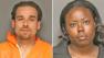 Marcos Bush, 29, of Santa Ana (left), and Sjanee R. Duhart, 27, of Riverside (right) are seen.