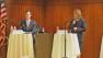 Los Angeles mayoral candidates Eric Garcetti and Wendy Greuel faced off in a debate at the Sinai Temple in West Los Angeles on Monday, April 29, 2013.
