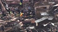 KFOR helicopter video of the Plaza Towers Elementary School in Moore, Okla.