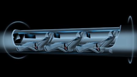 A rendering of Elon Musks Hyperloop.
