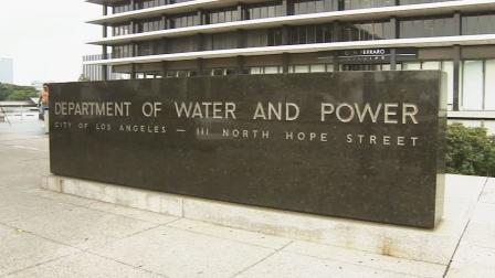The Los Angeles Department of Water and Power is seen.