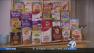 Healthy cereals tested by Consumer reports for taste and cost are seen.