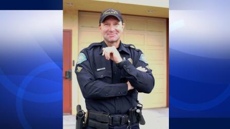Laguna Beach motorcycle officer Jon Coutchie is seen in this undated file photo. Coutchie was killed in a collision on Saturday, Sept. 21, 2013.