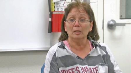 SanJuanita Carbajal is seen in a still from an Oct. 2013 jailhouse interview.