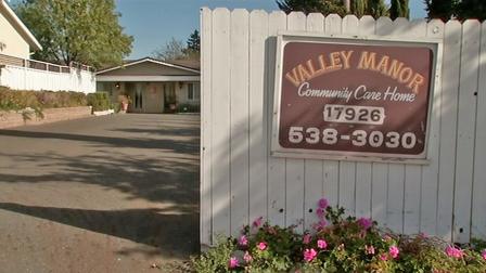 A sign for the Valley Manor Community Care Home is seen in this undated file photo.