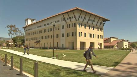 Students at UC Santa Barbara are seen in this undated file photo.