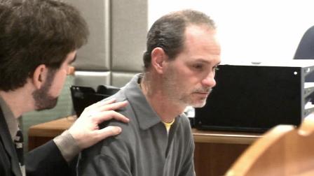Nathan Campbell, who is suspected of driving into a crowd of people on the Venice Beach boardwalk on Aug. 3, 2013, appears in court on Wednesday, Jan. 8, 2014.