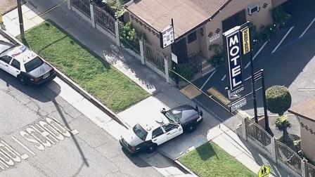 A man was fatally stabbed at this Vermont Avenue motel in the Westmont area of Los Angeles County on Jan. 23, 2014.