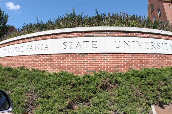 Pennsylvania State University ranked No. 2 on...