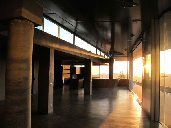 The wings of a deconstructed Boeing 747 airplane...