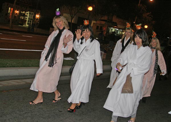 Revelers at the West Hollywood Halloween Costume...