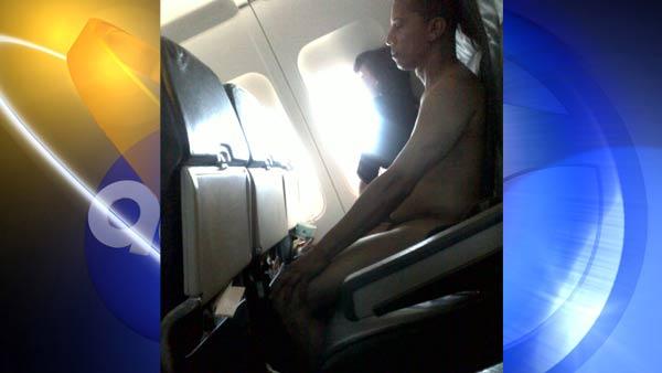 Naked passenger causes flight to divert