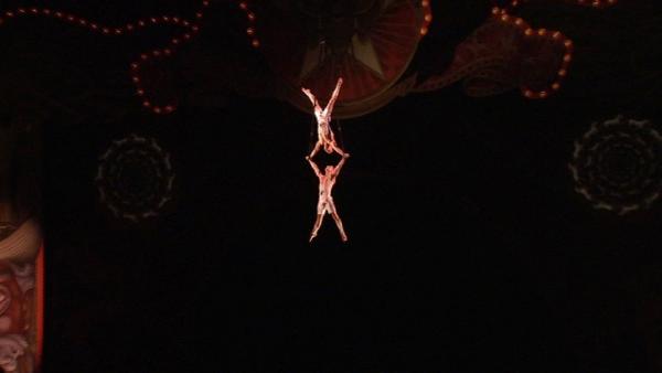 The new Cirque du Soleil show 'Iris' is taking up a permanent residence at Hollywood's Kodak Theatre. While dozens of talented acrobats and dancers take the stage, they are performing to the music of award-winning composer Danny Elfman.