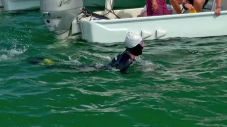 Diana Nyad, 62, is shown swimming in this August 2012 photo.