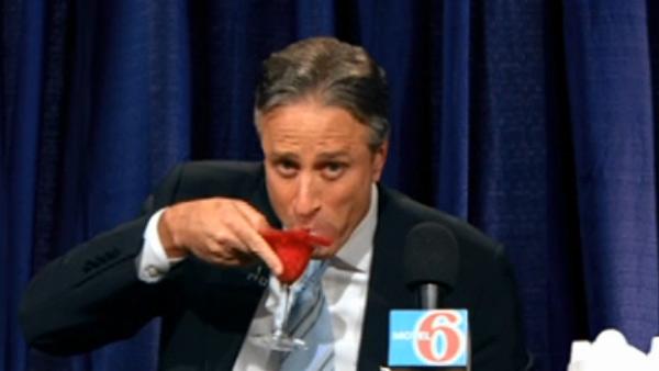 Jon Stewart appears on 'The Daily Show' on June 7, 2011.