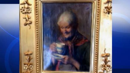 Maria Rivera discovered a painting by Giovanni Battista Torriglia, worth $12,000, at the Goodwill drop-off center in Manassas, Virginia.