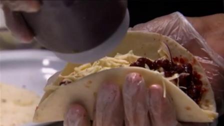 A lion meat taco from Taco Fusion in Tampa, Fla., is seen in this undated file photo.