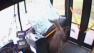 A deer smashed through the windshield of a public bus in Pennsylvania and exited the bus at the next stop.