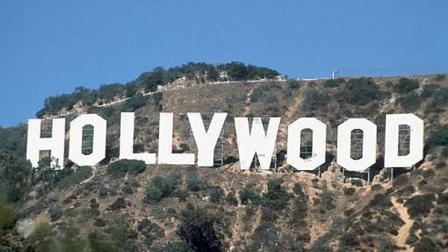 The Hollywood sign on the hillside overlooking Hollywood, Ca., is shown in 1981.