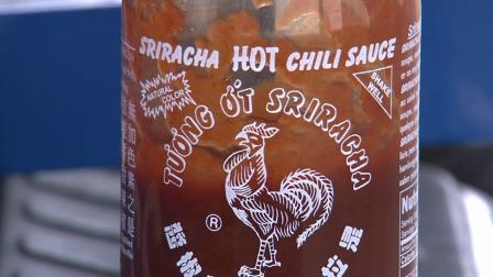 A bottle of the Sriracha chili sauce is seen in this file photo.