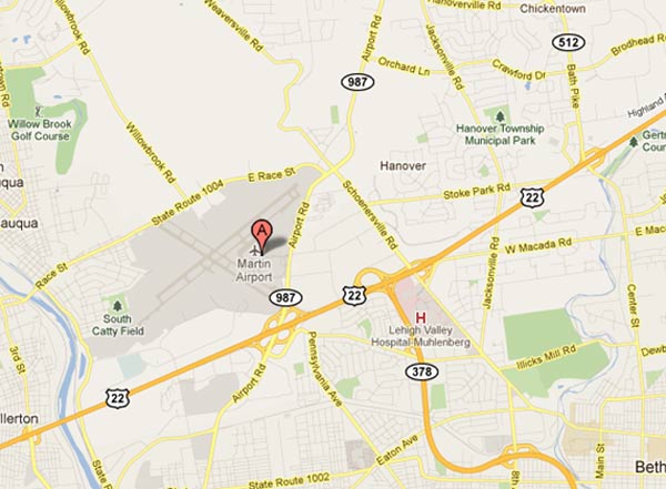 Lehigh Valley (ABE) in Pennsylvania  ranked No. 5 on Cheapflights.com's 2012 list of most affordable airports. The rankings are based on the average price passengers found for flights during June 2012.