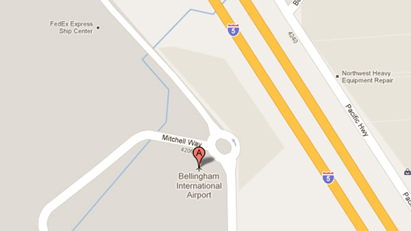 Bellingham International (BLI) in Washington...