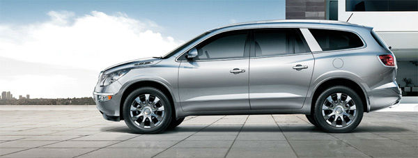 The 2012 Buick Enclave won in the Midsize SUV...