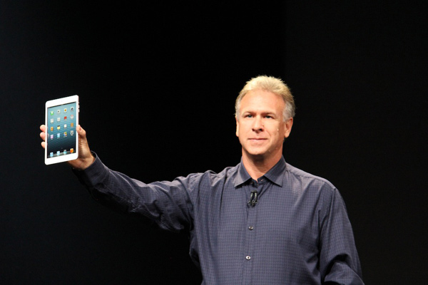 The iPad Mini is unveiled at the Apple event on...