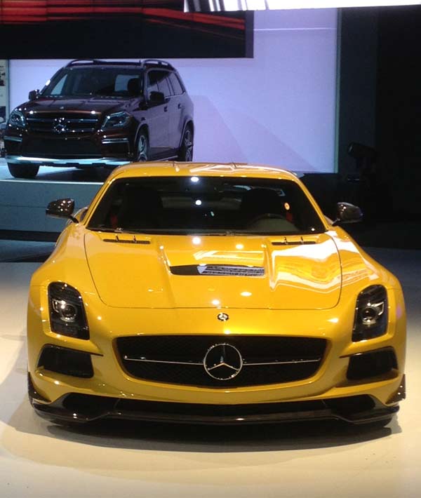 A Mercedes-Benz on display at the 2012 Los...