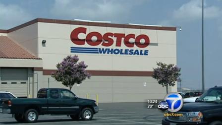 A Costco warehouse is seen in this undated photo.