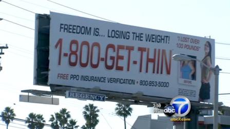 The Food and Drug Administration says the ads do not accurately communicate the risks associated with the procedure.