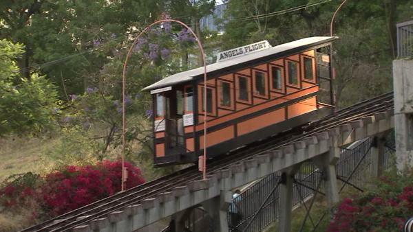 Grand Central Market is a great spot for people-watching and it's right across the street from Angels Flight. Families can make a whole day out of it. 

