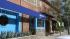 In Westwood, the distinctive blue and turquoise...
