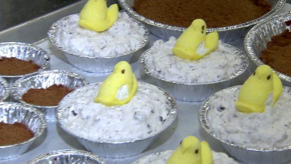 Order a chocolate bourbon pecan pie, a sweet-berry mini-pie or a 'chickie' pie, made with homemade marshmallows.