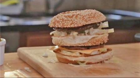 A homemade Big Mac made by McDonalds head chef Dan Coudreaut appears in this file photo. Coudreaut revelead the ingredients of the Big Macs sauce in July 2012.