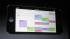 The iPhone 5 features a bigger screen, measuring...