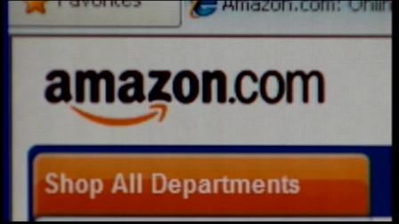 The Amazon website appears in this undated file photo.