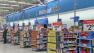 The inside of a Wal-Mart store is seen.