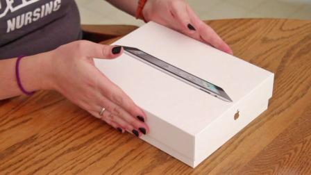 An iPad box is shown in this undated file photo.