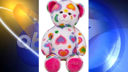Build-A-Bear Workshop is recalling nearly 300,000 of its Colorful Hearts Teddy Bears.