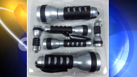 Target is recalling about 55,000 6-piece LED Flashlight Sets due to a possible fire hazard.