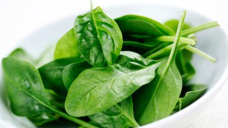 Spinach is shown in this file image provided by Taylor Farms.