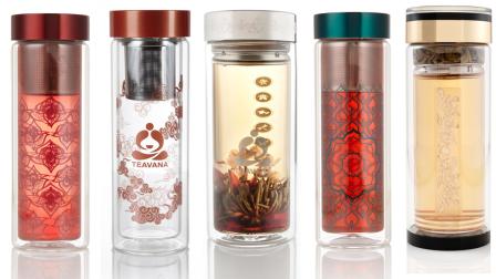 Teavana glass tea tumblers, shown in these photos from the U.S. Consumer Product Safety Commission, were recalled because they can break or shatter unexpectedly.