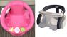 A Buy Buy Babys Idea Baby Bath Seat, left, and a BeBeLove E-Zee Bath Seat, right, are seen in undated file photos.
