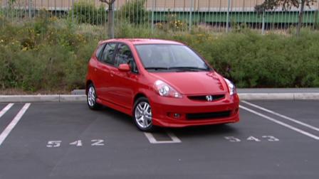 A Honda Fit is seen in this undated file photo.