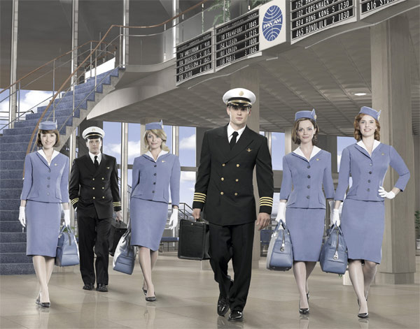 Still image of the cast from 'Pan Am.'