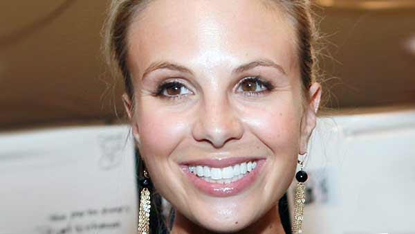 Elisabeth Hasselbeck attends a show during Fashion Week in New Yor in 2007.