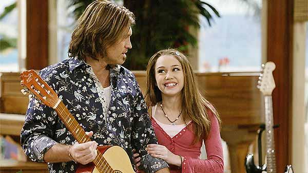 Miley Cyrus and Billy Ray Cyrus